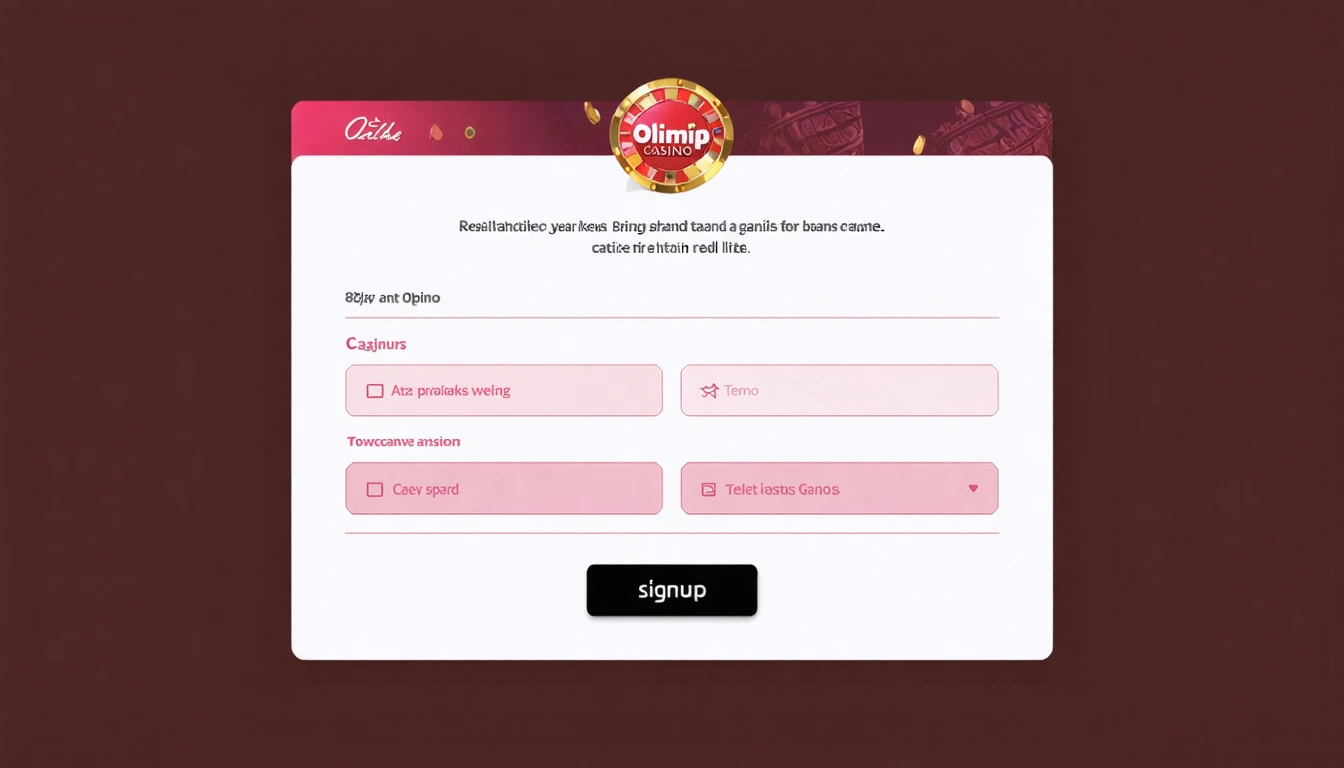 signup Olimp Casino